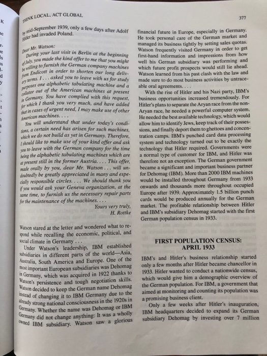 please answer and explain thoroughly. The article