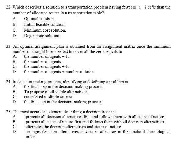 16. Which analysis determines the range of