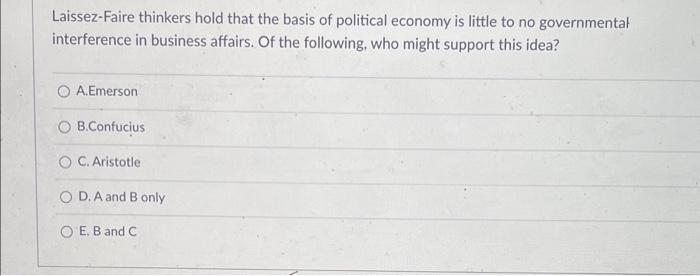 Smith's value theory suggests that value is a