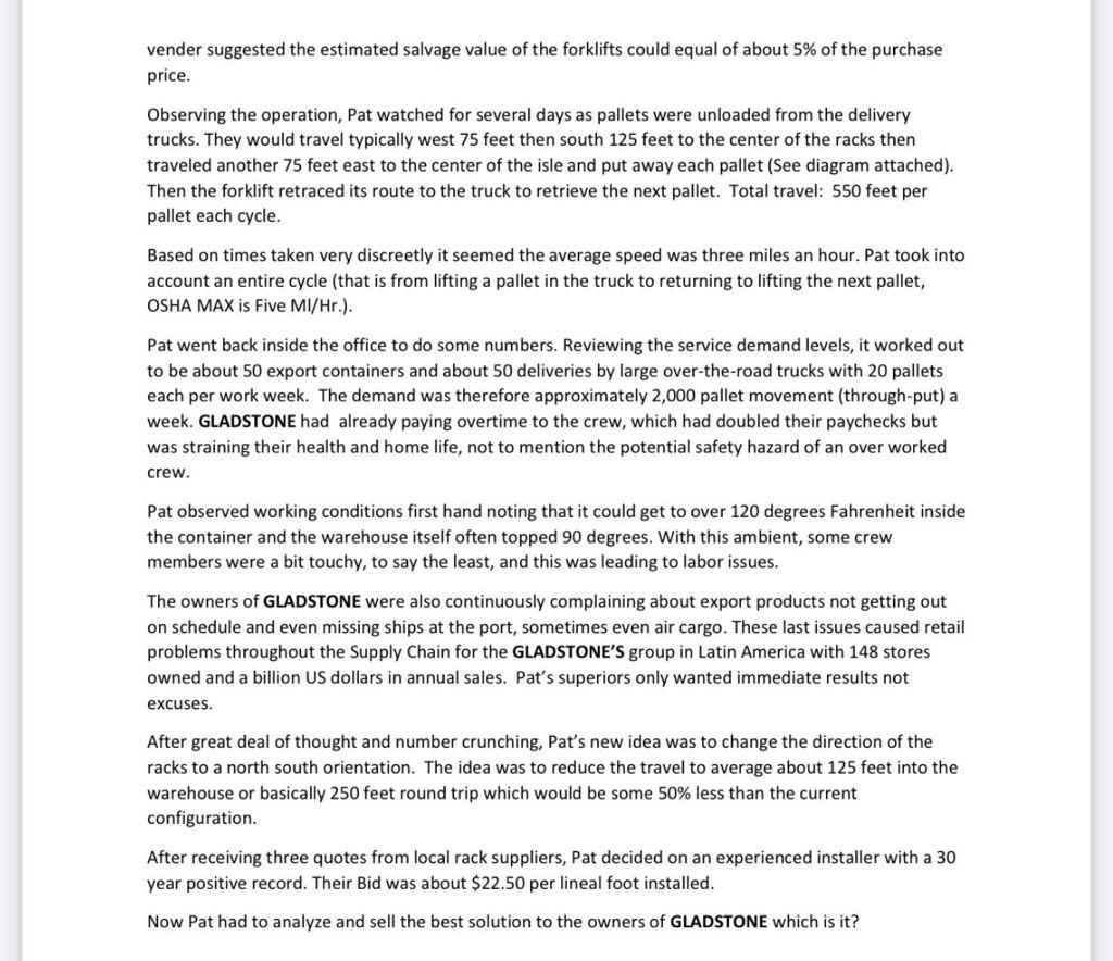 Dear Expert, need a solution for this case study: