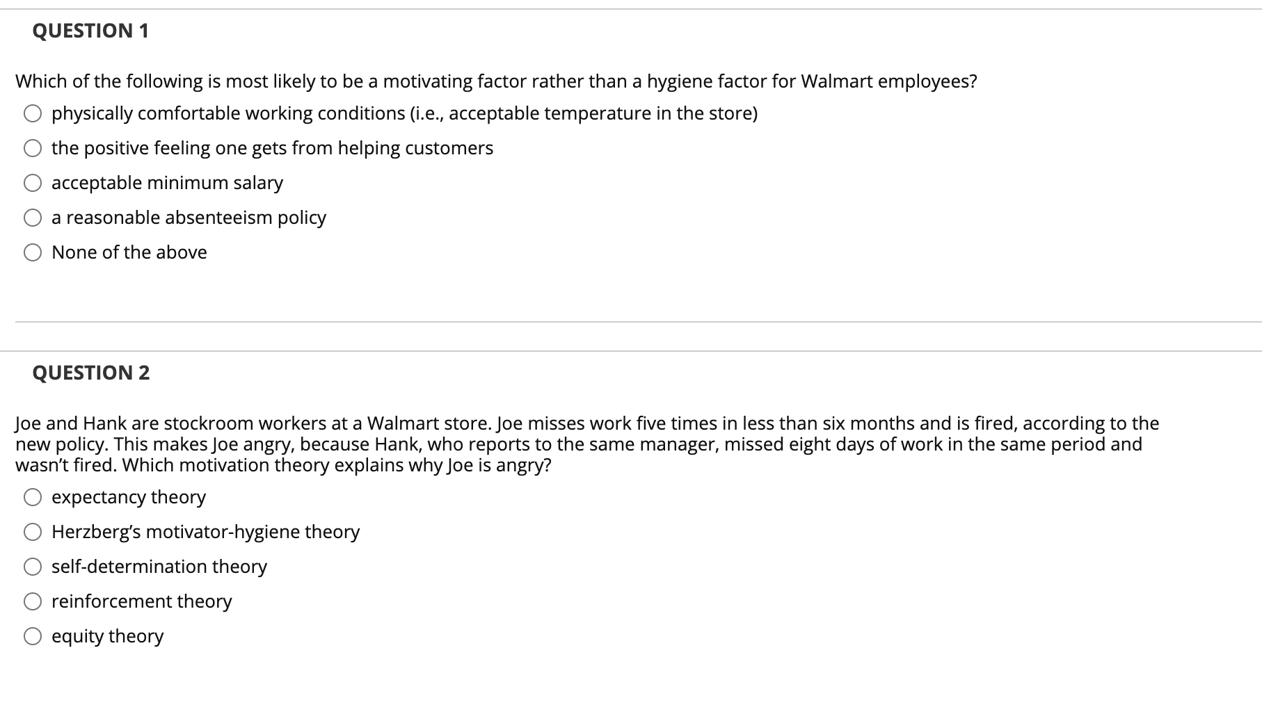 Walmart Adds Sick-Leave Pay. Problem Solved?