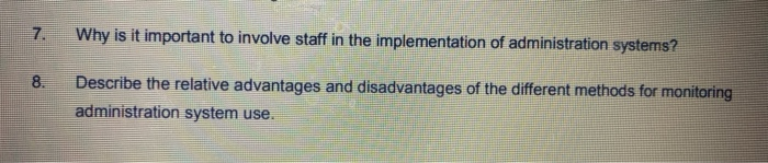 Why is it important to involve staff in the