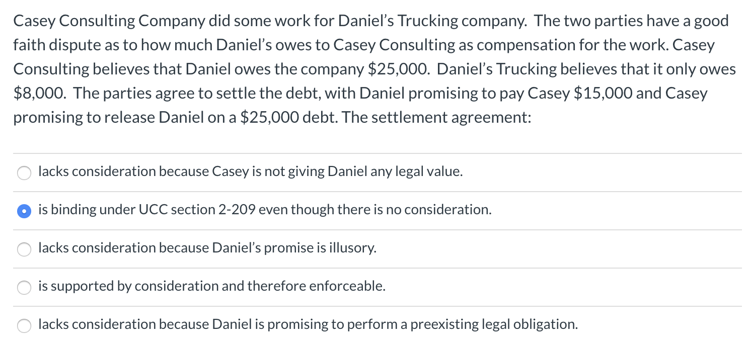 Casey Consulting Company did some work for