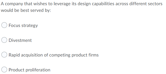 If in a declining industry, the industry has a