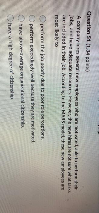 Question 52 (1.34 points) Sofia works for a