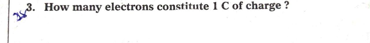 Don't copy 380. How many electrons constitute 1 C