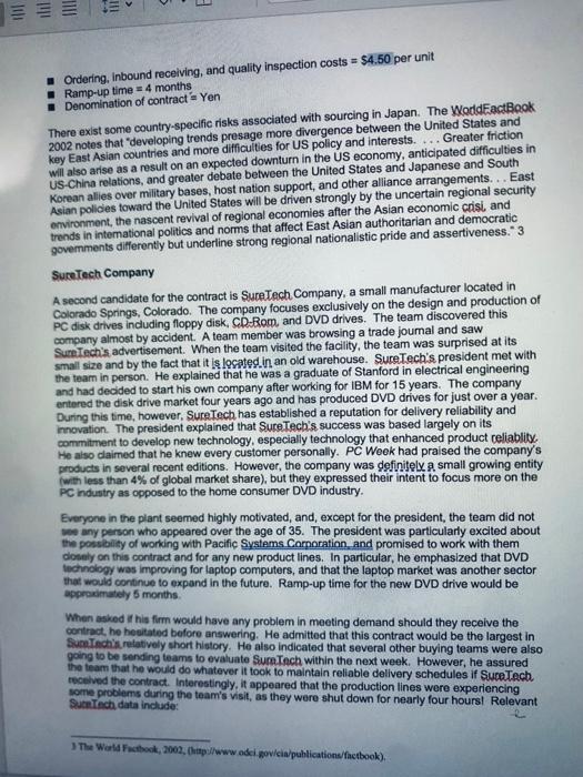 Please calculate the total cost using the total