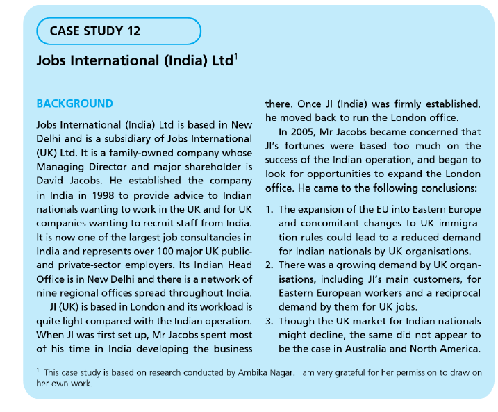 Would you plz read the case study and answer only