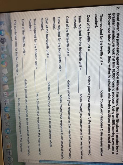 I need help answering the problem in the first