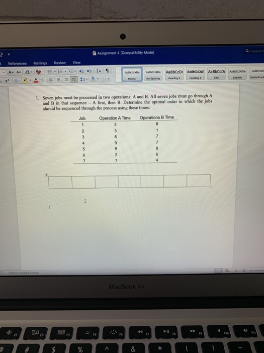 a Assignment 4 [Compatibility Mode] References