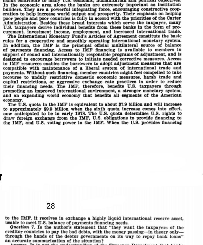 many co In the economic area alone the banks are