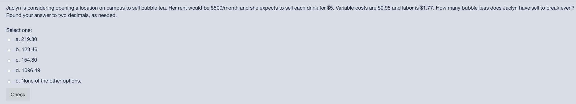 Need some assistance on this question, please