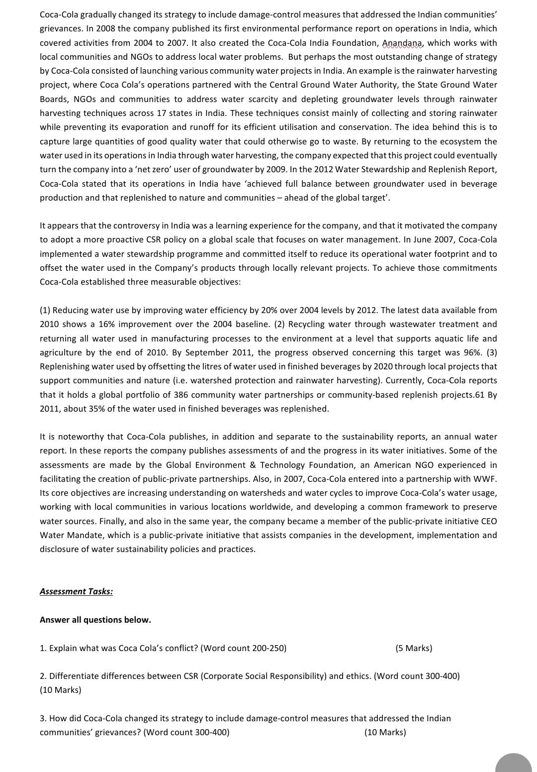 SECTION B: (Total: 5 + 10 + 10 = 25 Marks)