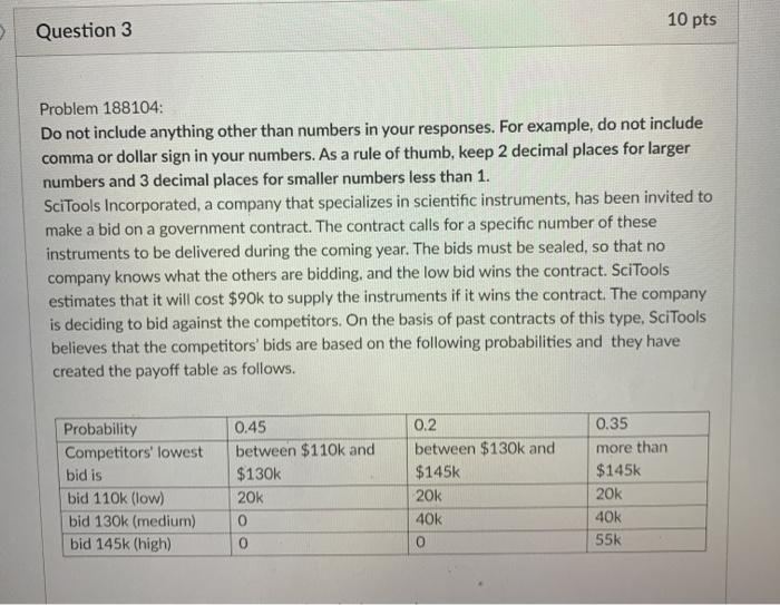 please answer the bottom 6 questions 10 pts