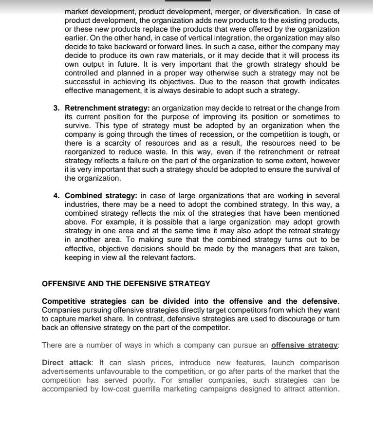 QUESTIONS: 1. Differentiate offensive and