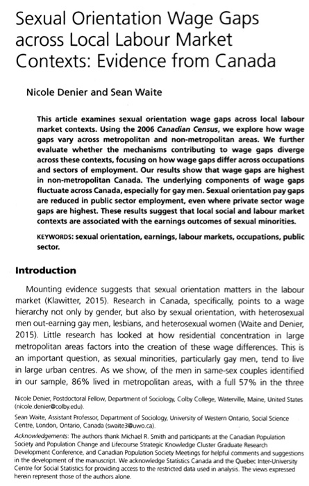 Summary Required for this Article : Sexual