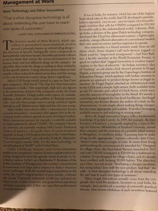 Here are a few facts about work and management in