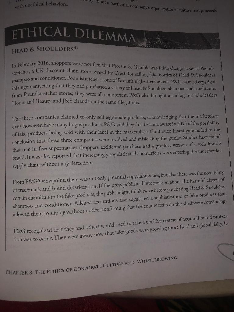 "Head & Shoulders" cases using 4 steps "Head &