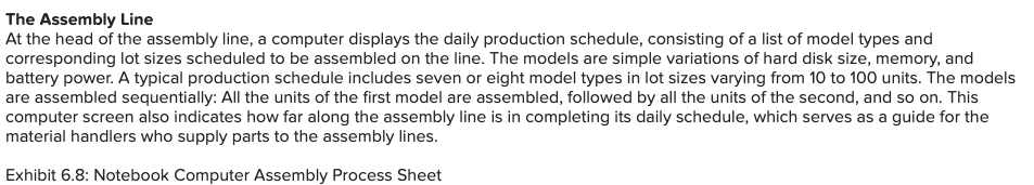 Toshiba's Notebook Computer Assembly Line