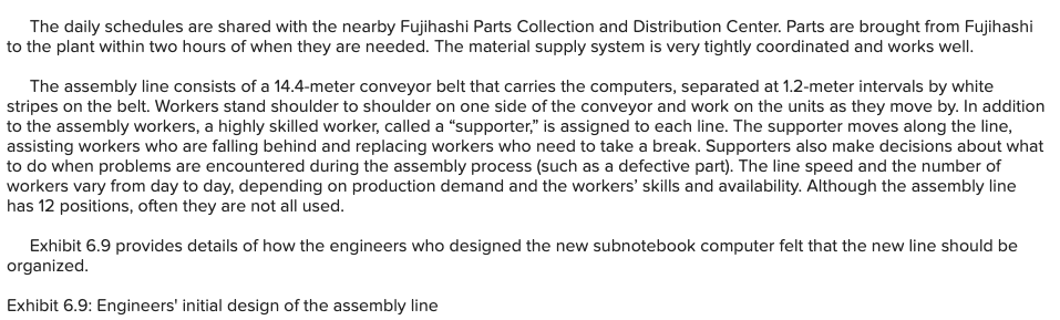 Toshiba's Notebook Computer Assembly Line