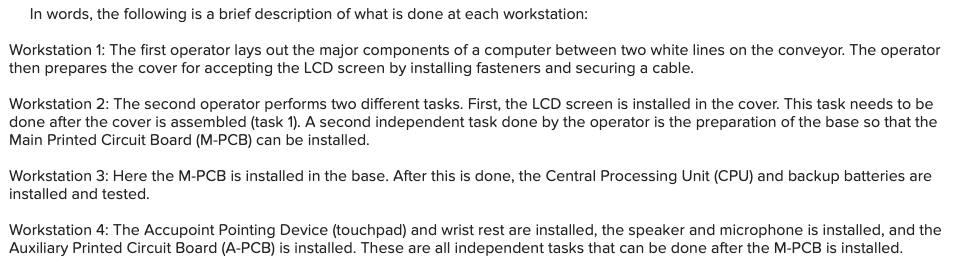 Toshiba's Notebook Computer Assembly Line