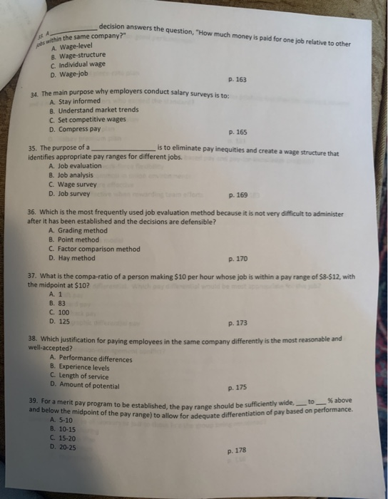 Human Recource Answer it All please HRSM 4890