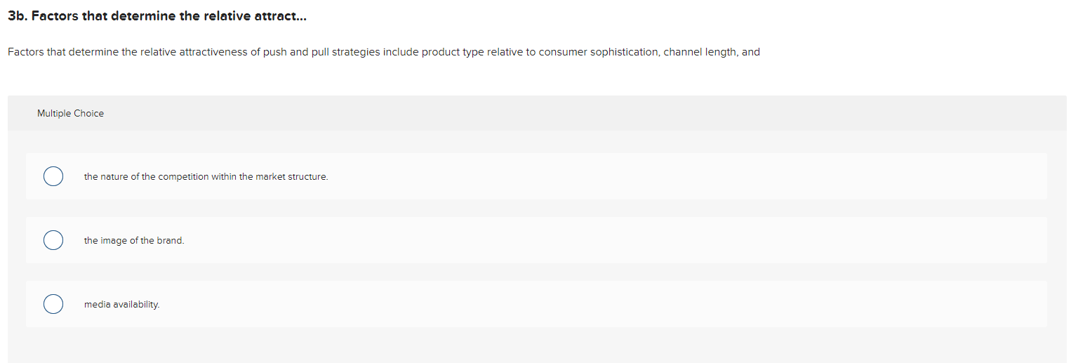 Required information 3. Push or Pull Promotion