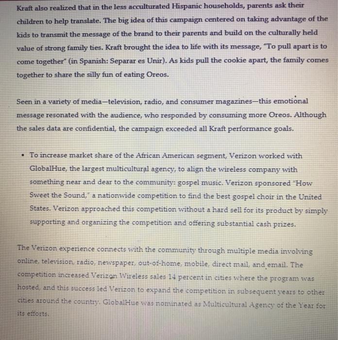 P2-2. Explain how these campaigns work using the