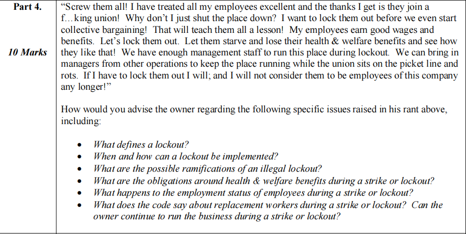 Type answer pls Part 4. Screw them all! I have