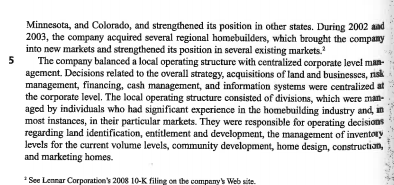 Read the case and answer the questions: 1). What