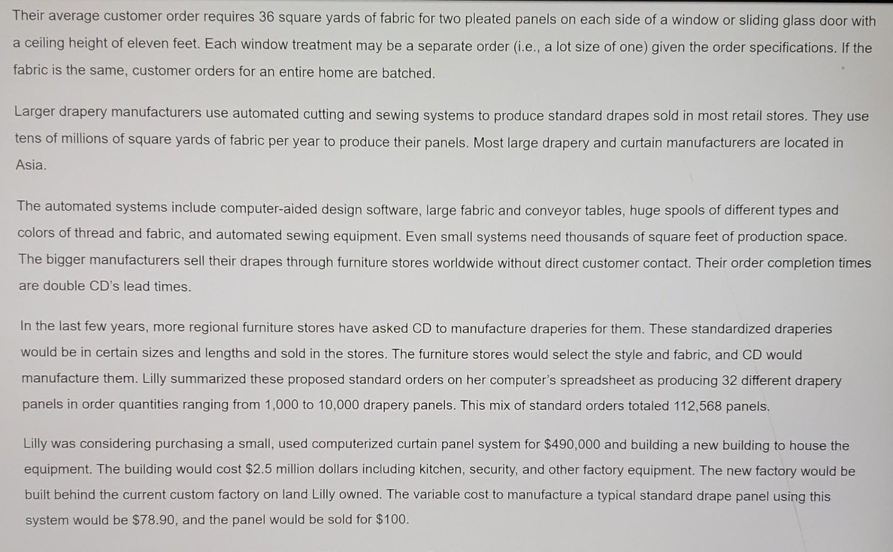 Custom Drapes, Inc. Lilly Hillcrest started a