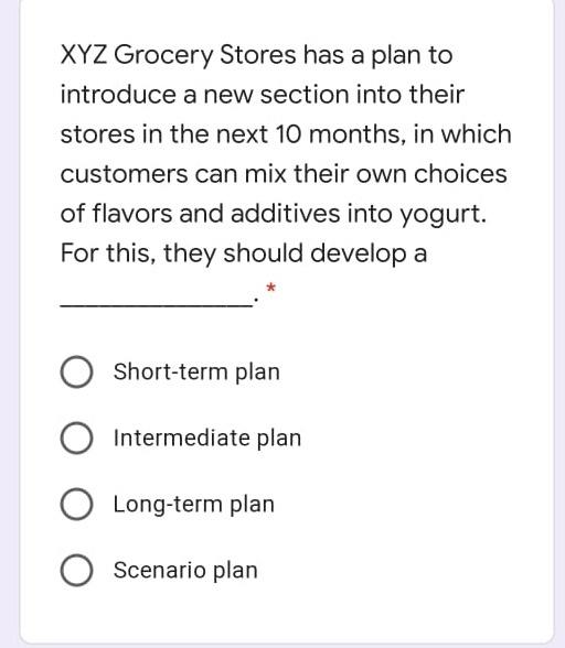 A decision that chooses the first acceptable