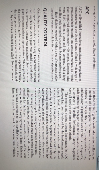 case study: answer the following questions: