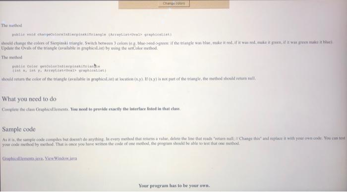 Homework 4 (15 points) In this assignment, you