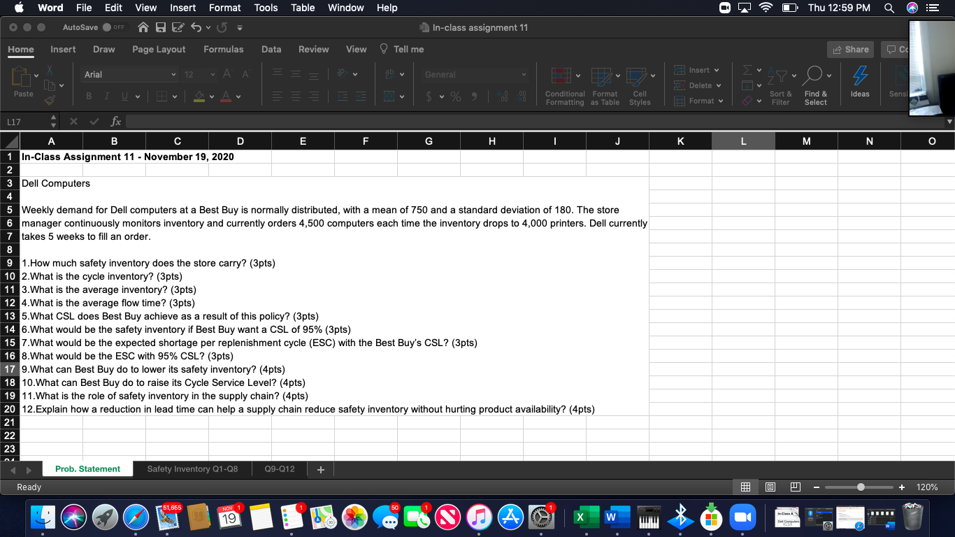 Help Thu 12:59 PM Q E Word File Edit View Insert