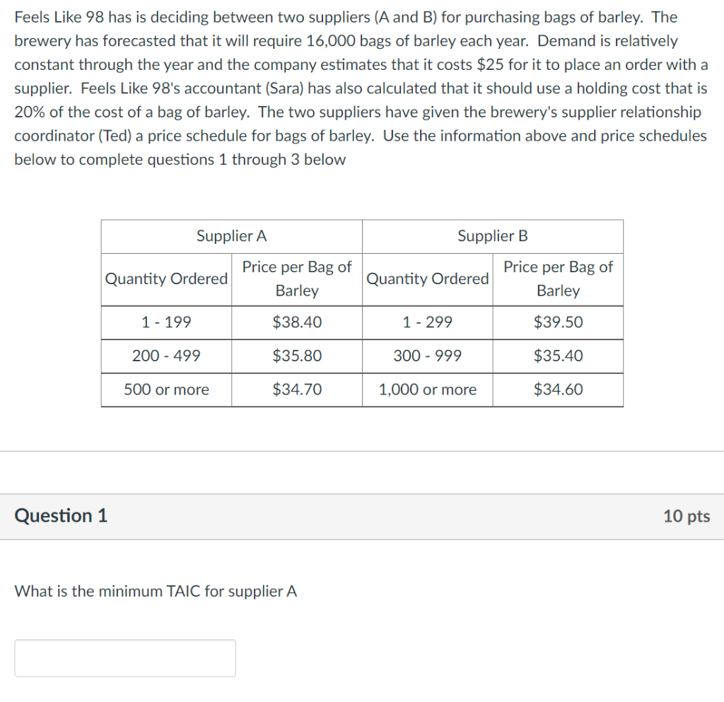 Feels Like 98 has is deciding between two