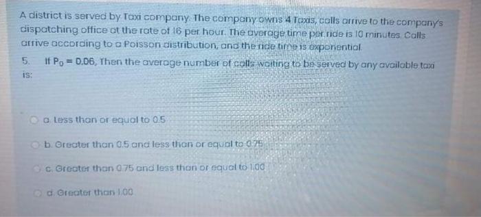operations research question please answer