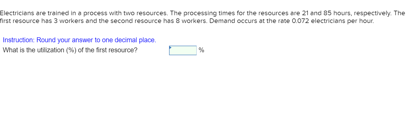 Electricians are trained in a process with two