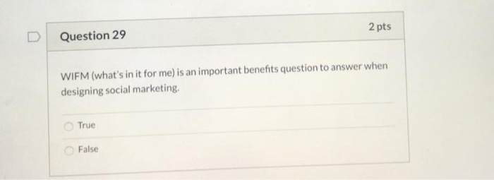 Question 23 2 pts Reasons given that SMEs object