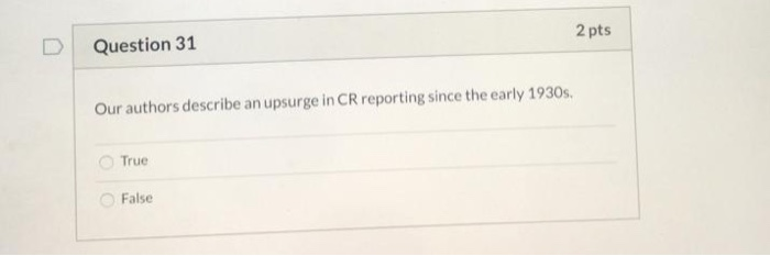 Question 23 2 pts Reasons given that SMEs object