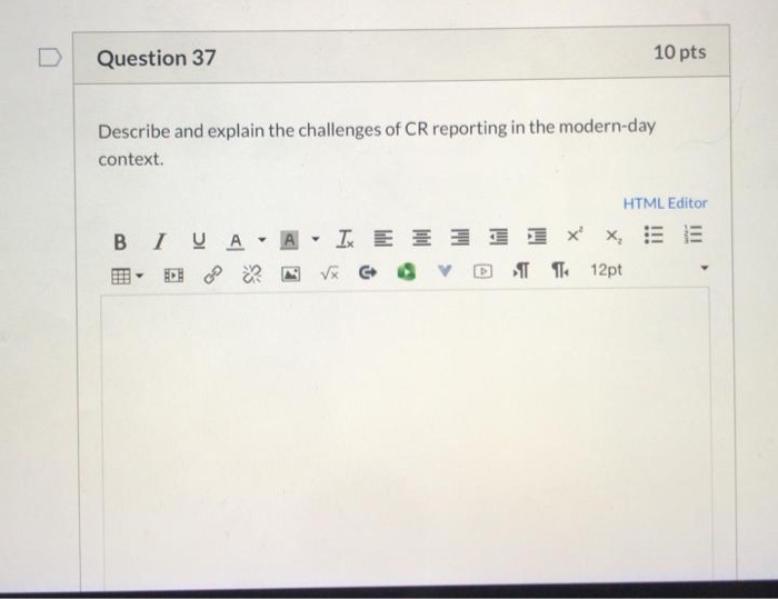 Question 23 2 pts Reasons given that SMEs object