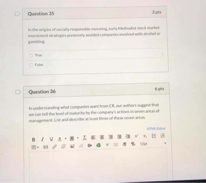Question 23 2 pts Reasons given that SMEs object