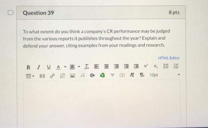 Question 23 2 pts Reasons given that SMEs object