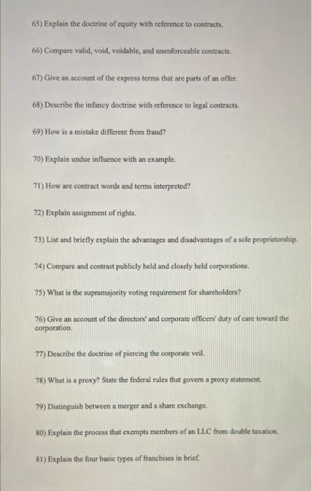 51) Explain the IRAC method of case analysis. 52)
