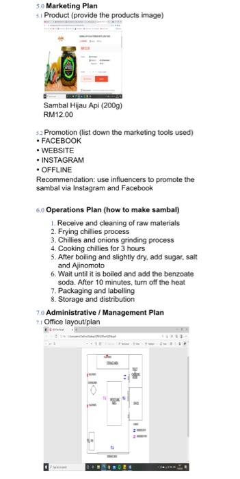 Make operation plan and product development. 3.3