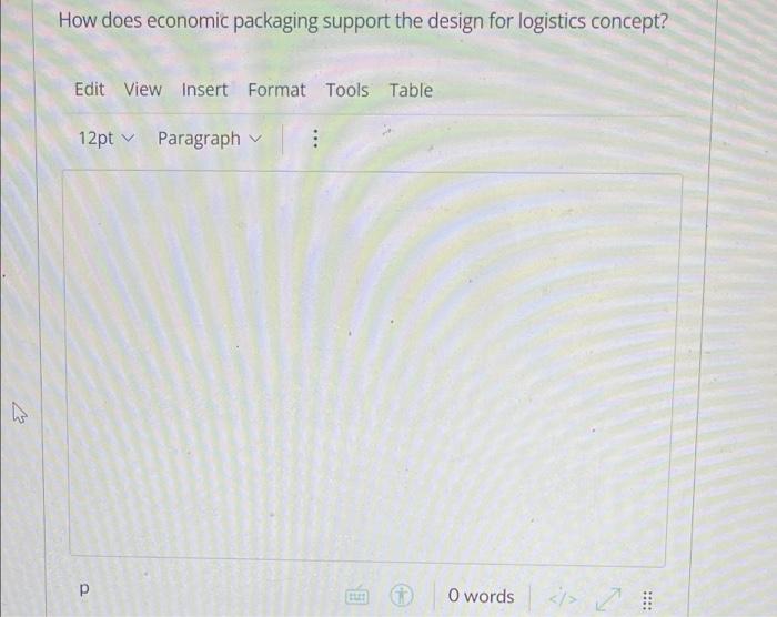 How does economic packaging support the design