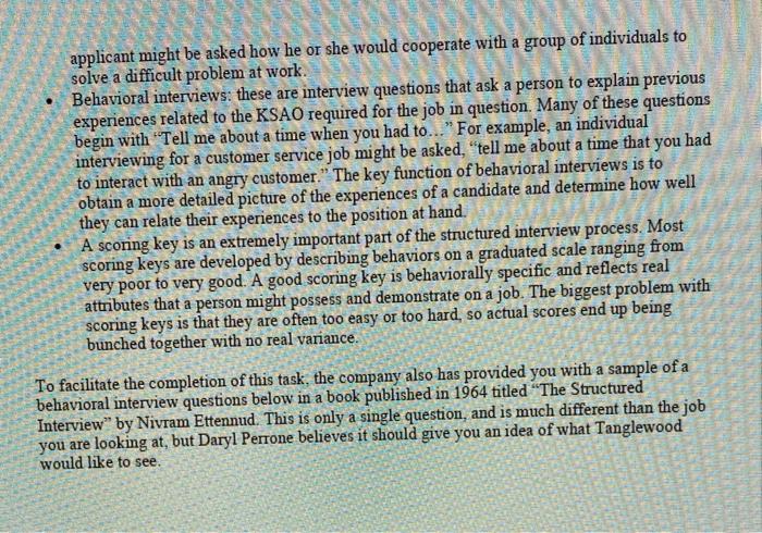 Case Objectives Research on interviews has