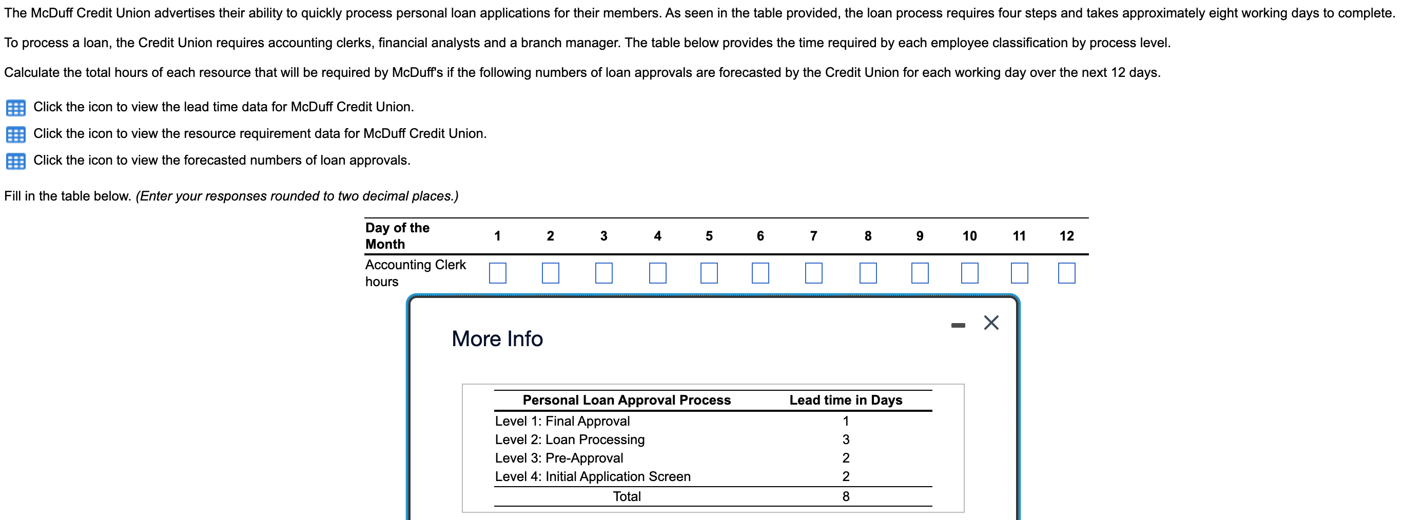 The McDuff Credit Union advertises their ability