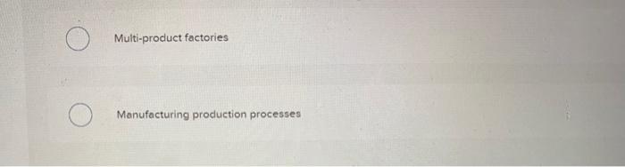 3 Which of these is a concept for reducing setup