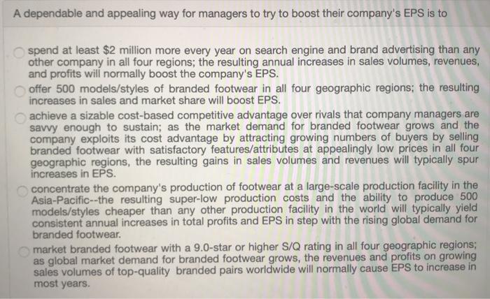 A dependable and appealing way for managers to